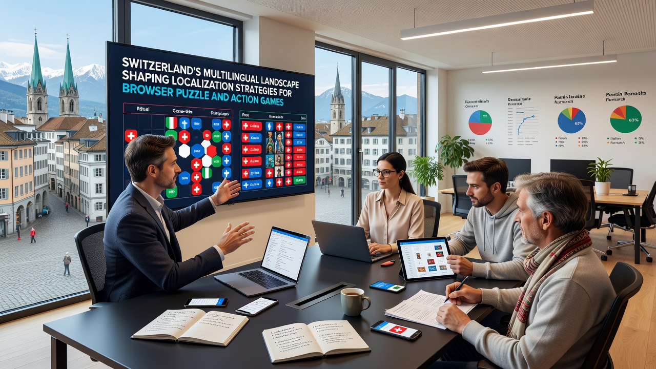 Regional Swiss players collaborating on localized action game sessions in browser environments